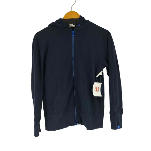 ループウィラー LOOPWHEELER メタリックジップ パーカー レディース  S